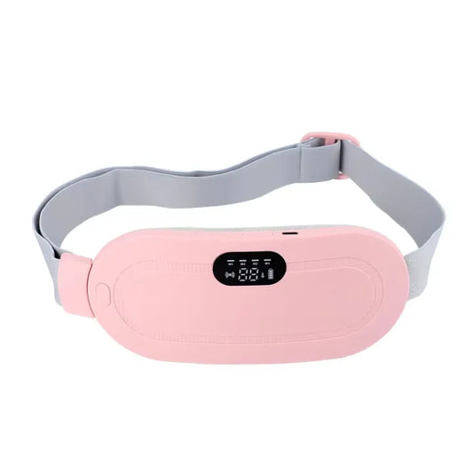 Period Cramp Relief Belt – Soothing Heat & Vibration Therapy for Menstrual Pain