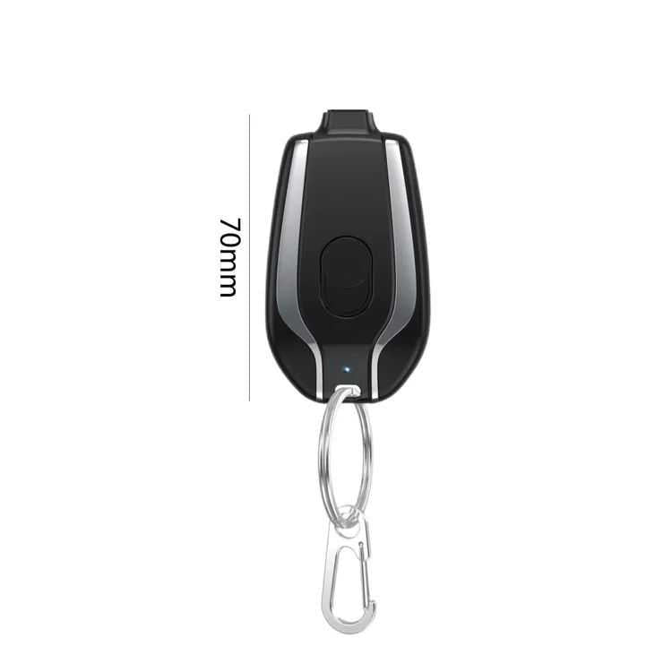 Iphone Keychain Phone Charger Emergency Power Banks Retractable Plug Power Fast Charging