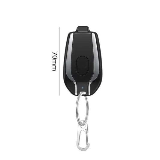 Iphone Keychain Phone Charger Emergency Power Banks Retractable Plug Power Fast Charging