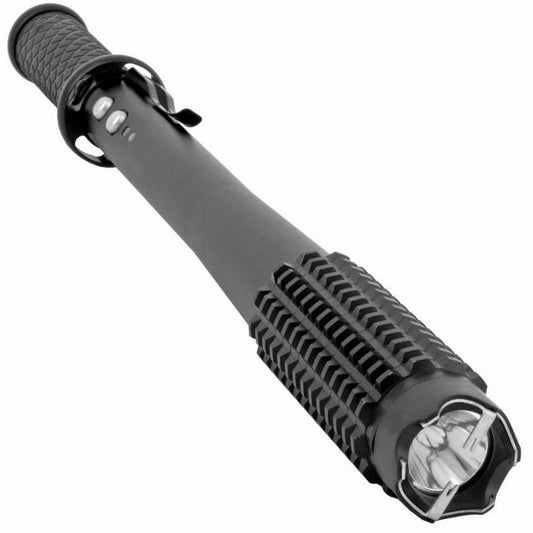 Strong light mace stick ball stick fire safety emergency multi-functional rechargeable bright flashlight Super Bright Telescopic Self-defense Flashlight